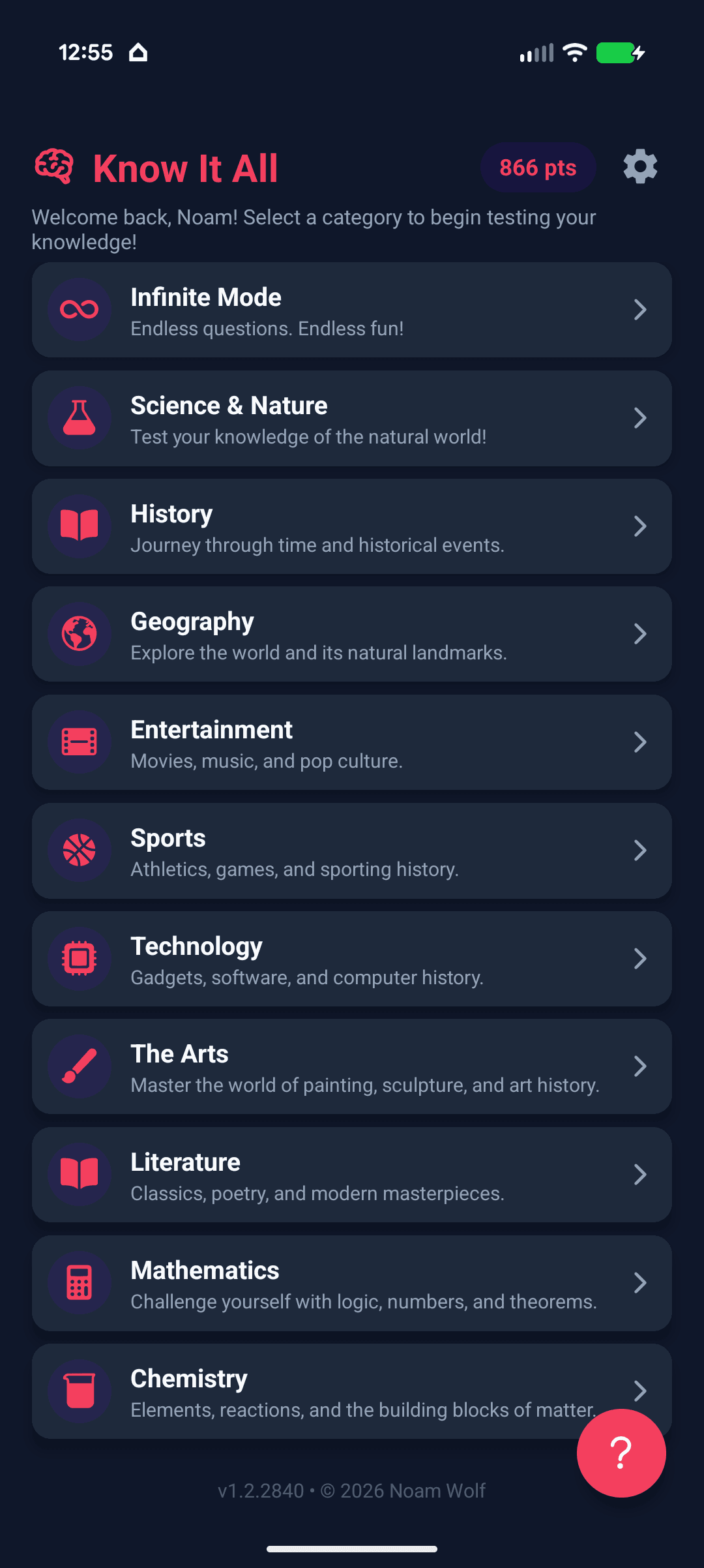 Know It All screenshot 1